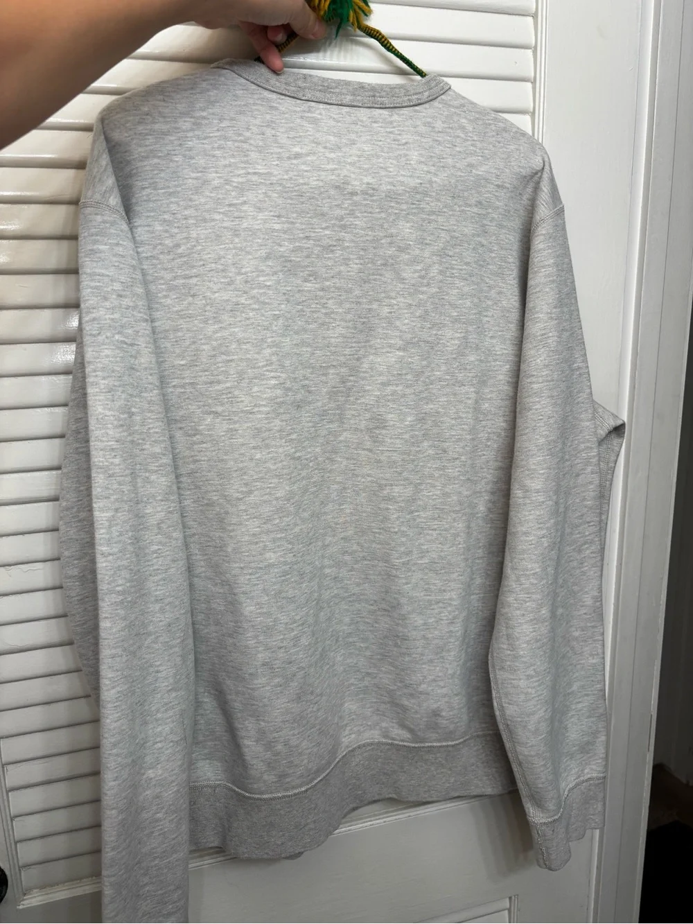 Polo Ralph Lauren Men’s  Big Pony Crewneck Sweatshirt Gray